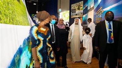 رئيسة تنزانيا تحضر احتفالات بلادها باليوم الوطني في إكسبو 2020 دبي