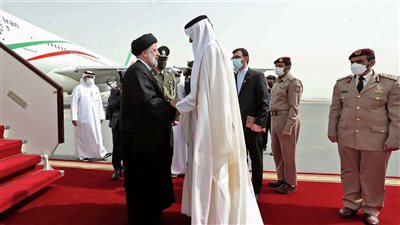 زيارة رئيسي للدوحة تأكيد قطري على دعم الإرهاب الإيراني في المنطقة