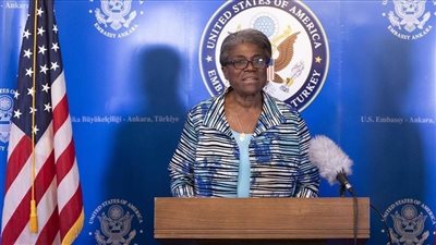 السفيرة ليندا توماس: الهجوم الروسي على أوكرانيا حول نصف مليون طفل إلى لاجئين