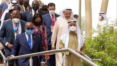  رئيس جمهورية غانا يشيد بالروابط التي أرساها إكسبو 2020 دبي بين دولته ودولة الإمارات