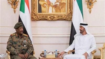 البرهان وبن زايد يبحثان العلاقات الثنائية بين السودان والإمارات 