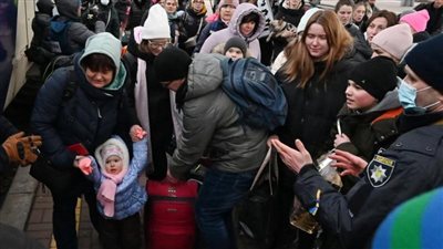  7ر1 مليون شخص فروا من أوكرانيا إلى بولندا منذ بدء الغزو الروسي