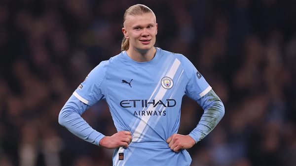 هدف واحد يبعد هالاند عن رقم قياسي جديد أمام مانشستر يونايتد بالدوري الإنجليزي هدف واحد يبعد هالاند عن رقم قياسي جديد أمام مانشستر يونايتد بالدوري الإنجليزي