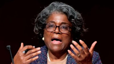 مندوبة الولايات المتحدة: نبحث خيارات إضافية لمحاسبة الحوثيين