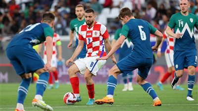 التعادل الإيجابي يحسم لقاء كرواتيا وسلوفينيا بهدف لكل منهما