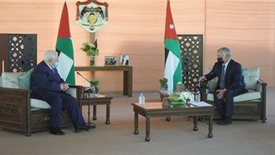 عاهل الأردن يلتقي الرئيس الفلسطيني في رام الله