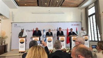 وزير الخارجية الإسرائيلي: تحويل اجتماع النقب إلى منتدى دائم