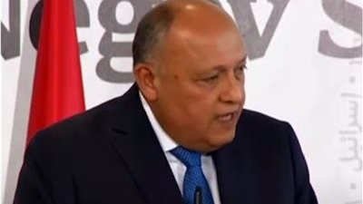 سامح شكري: قمة النقب لم تنعقد لبناء تحالف ضد طرف معين