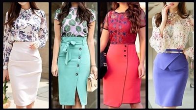 هكذا تمثل التنورة الأنبوبية نجمة الموضة النسائية في ربيع/صيف 2022 