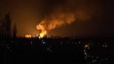 سلسلة انفجارات ودخان يتصاعد في مدينة أوديسا الساحلية بجنوب أوكرانيا