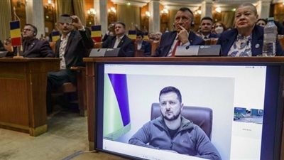 الرئيس الأوكراني: السلام في أوروبا على المحك