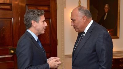 وزير الخارجية المصري يتوجه إلى واشنطن للقاء مسؤولين بإدارة بايدن