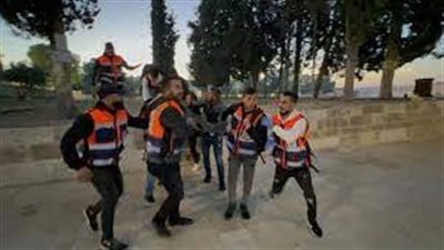 حصيلة المواجهات العنيفة في ساحات المسجد الأقصى بين الشرطة الإسرائيلية وفلسطينيين