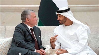 عاجل.. ولي عهد أبوظبي يتلقى اتصالًا هاتفيًا من عاهل الأردن