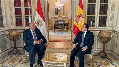 لدفع العلاقات الثنائية.. وزير الخارجية المصري يعقد جلسة مباحثات مع نظيره الإسباني