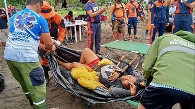 شاهد.. حصيلة الانهيارات الأرضية والفيضانات الناجمة العاصفة التي ضربت الفلبين