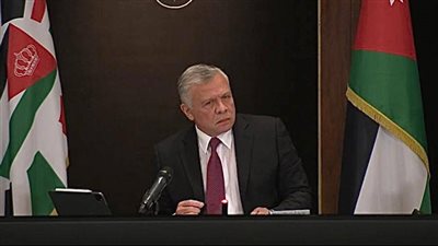 عاهل الأردن: سنقدم الدعم للمتضررين من انهيار مبنى عمّان