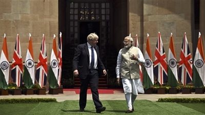  شراكة دفاعية وأمنية.. اتفاقات بين بريطانيا والهند 
