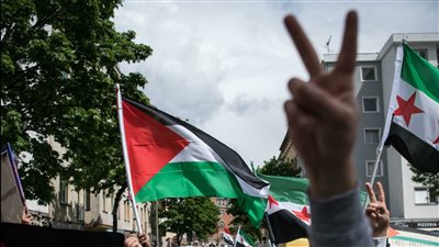  الشرطة الألمانية تعلن اعتقال عدة أشخاص في أعقاب مظاهرة مؤيدة للفلسطينيين ببرلين