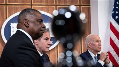 الرئيس الأوكراني يجتمع مع وزيري الخارجية والدفاع الأمريكيين في كييف