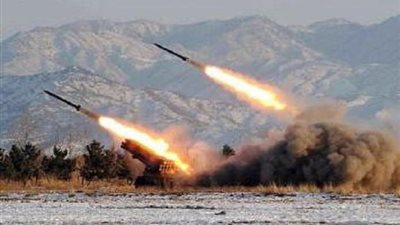 بصاروخي كاتيوشا.. استهداف معسكر التاجي في بغداد