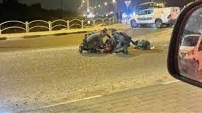  الشرطة الإسرائيلية تعلن إصابة أحد عناصرها بجروح خطيرة جراء دهسه بسيارة