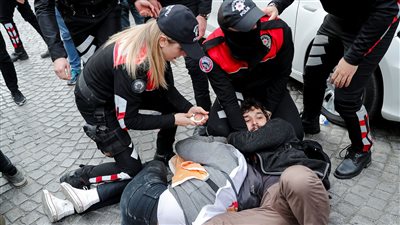 اعتقال العشرات الأحد في اسطنبول خلال احتفالات عيد العمال