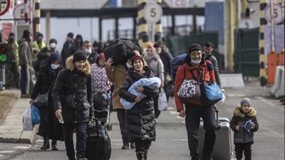أكثر من 5.5 مليون شخص فروا من أوكرانيا منذ بدء الحرب في 24 فبراير 