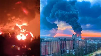 وسائل إعلام روسية: قصف أوكراني يصيب محطة نفط في منطقة بريانسك 