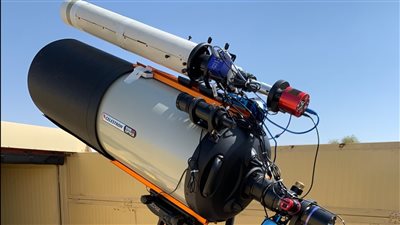 شاهد.. صورة هلال آخر شهر رمضان من أبوظبي