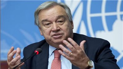  الأمين العام للأمم المتّحدة يدعو لعودة آمنة وكريمة للنازحين واللاجئين