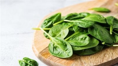  السبانخ من الخضروات الورقية الغنية بالعناصر الغذائية