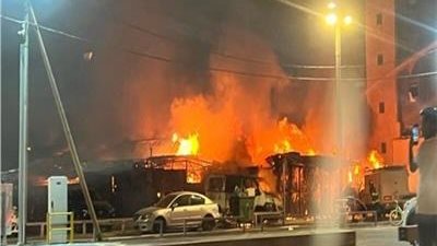 سماع دوي انفجار في مدينة إلعاد شرق تل أبيب