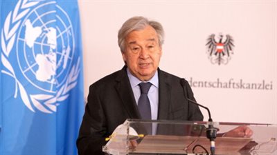 غوتيريش يعبر عن انزعاجه من أعمال العنف خلال جنازة أبو عاقلة