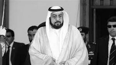 الرئيس الفلسطيني ينعي الشيخ خليفة بن زايد آل نهيان 