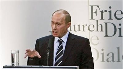 صحيفة: الغرب ارتكب خطأ عندما تجاهل ما جاء في خطاب بوتين، بمؤتمر ميونيخ للأمن عام 2007