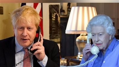 ملكة بريطانيا ورئيس الوزراء بوريس جونسون ينعيان الشيخ خليفة بن زايد