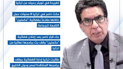 مذيع إخواني شهير يترك تركيا