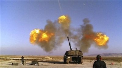 القوات التركية في 