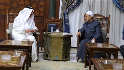 شيخ الأزهر يستقبل السفير السعودي بالقاهرة 