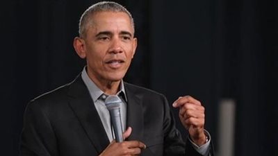 لرئيس الأمريكي السابق باراك أوباما يصف الولايات المتحدة بأنها 