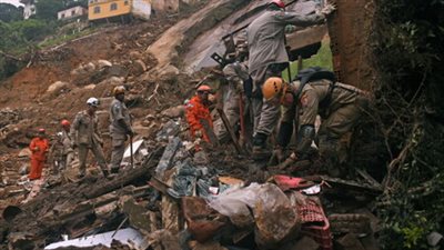 34 قتيلًا جراء الأمطار الغزيرة بالبرازيل