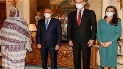 ملكة إسبانيا تصل موريتانيا فى زيارة عمل