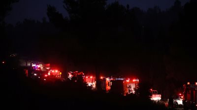 اندلاع حريق هائل في مصنع جنوب تل أبيب