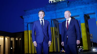 أهداف زيارة ماكرون والمستشار الألماني ورئيس الوزراء الإيطالي لكييف