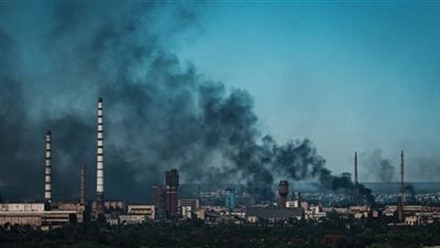 انفجارًا قويًا يهز مدينة سيفيرودونيتسك الأوكرانية