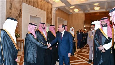 تعزيز الاقتصاد واتفاقيات الشراكة.. عنوان اللقاء المصري السعودي بقصر الاتحادية