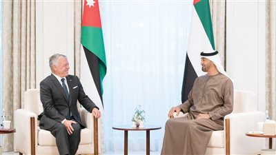 عاجل.. رئيس الإمارات يستقبل الملك عبد الله الثاني