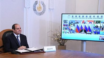 السيسي: تغير المناخ يهدد الأمن المائي والغذائي على مستوى العالم