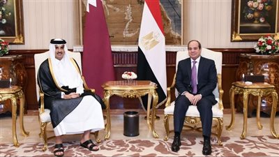 عاجل.. الرئيس المصري يستقبل 